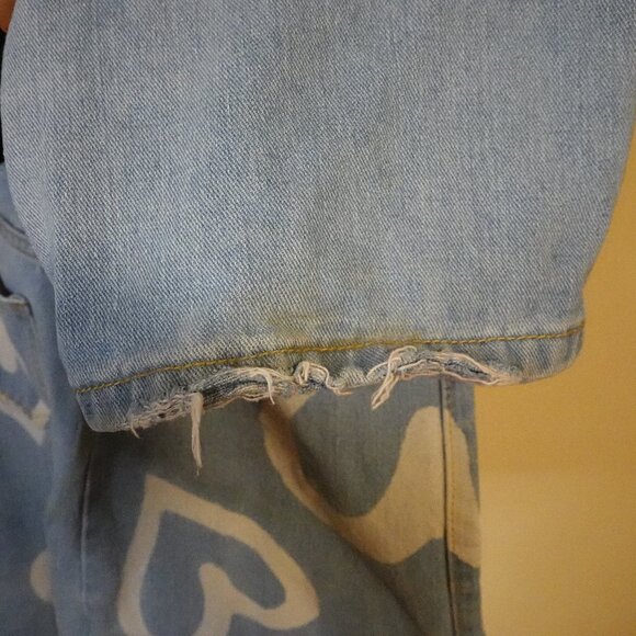 Cider Heartthrob Straight Leg Jeans Size XS - Picture 6 of 6